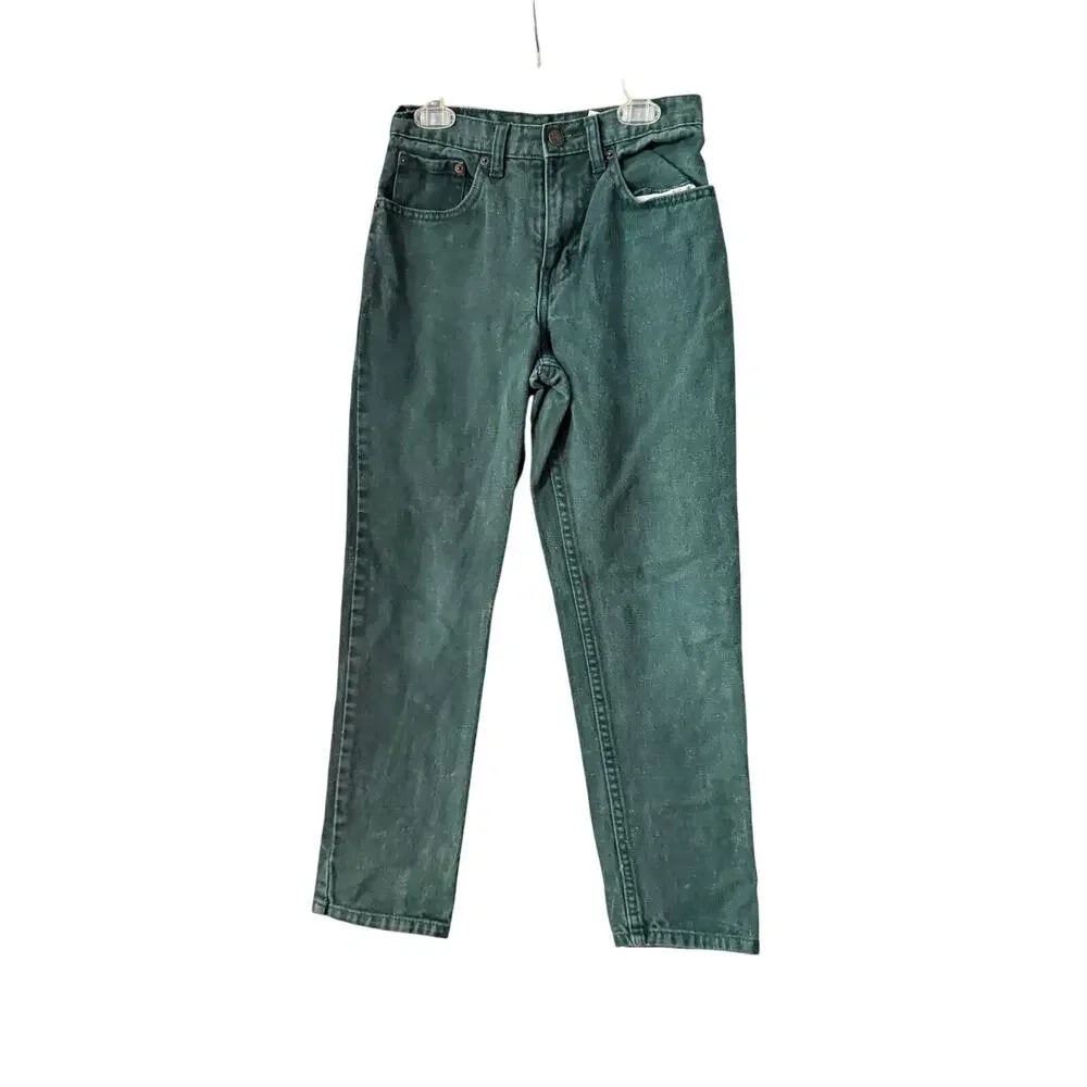 Jordache Girls Size 12 Y2K‎ Green Jeans